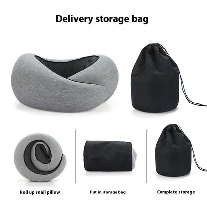 U-shape Pillow Memory Foam Neck Pillow Car Travel Neck Pillow Angel Wishes