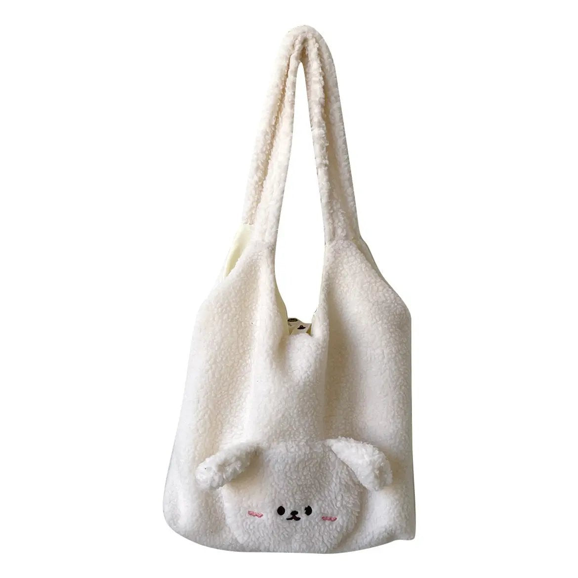Cartoon Wool Handbags Angel Wishes