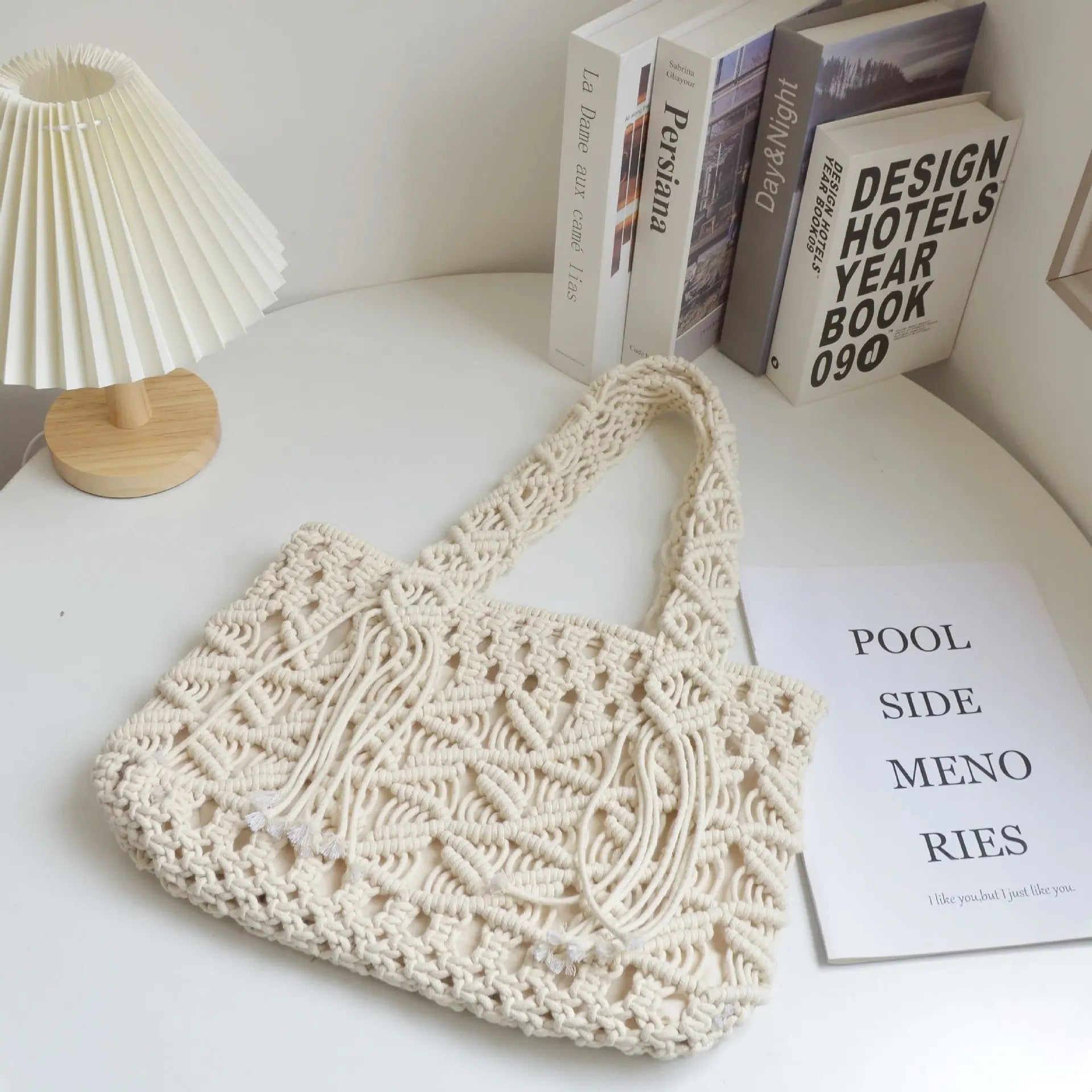 Cotton Hand-woven Bag Angel Wishes