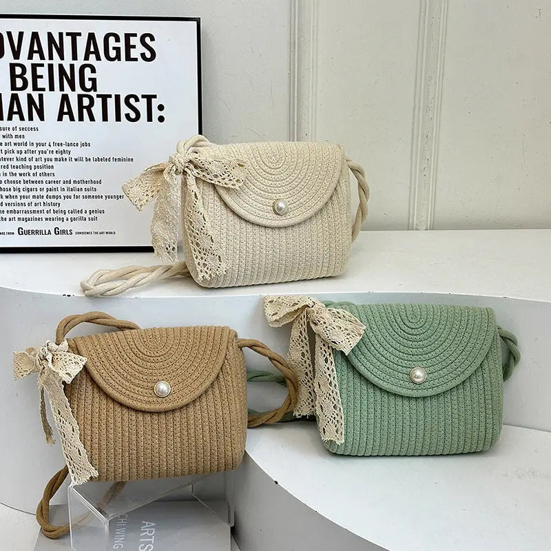 Fashion Woven Bags Angel Wishes