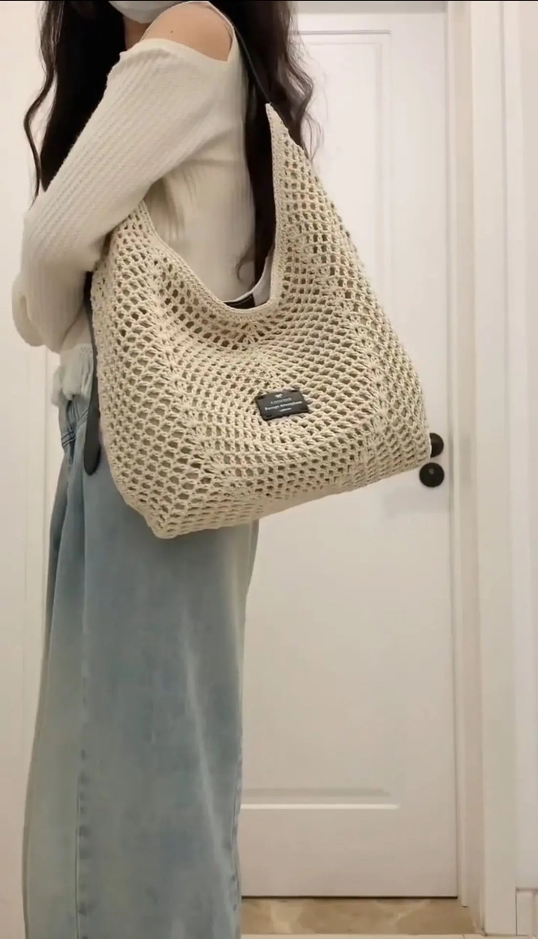 Shoulder Woven Crossbody Angel Wishes