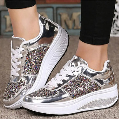 Sequin women's sneakers Angel Wishes