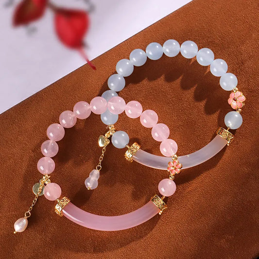 Freshwater Stringed Pearls Bracelet For Women Angel Wishes