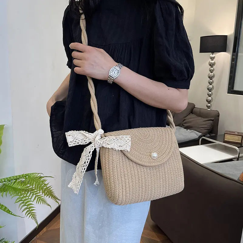 Fashion Woven Bags Angel Wishes