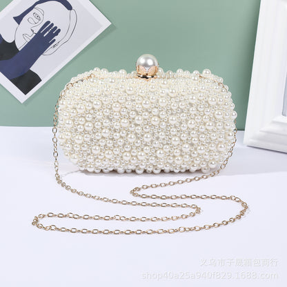 Pearl Dinner Clutch Bag Angel Wishes