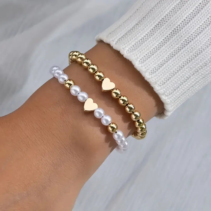 Popular Love Pendant Stringed Pearls Carrying Strap Angel Wishes