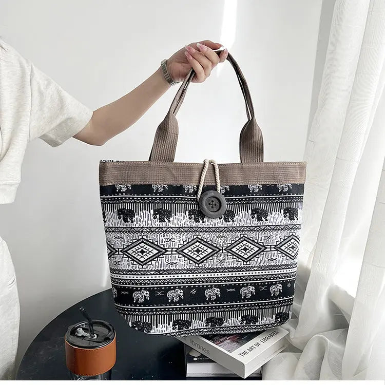 Ethnic Style Tote Bag - Angel Wishes
