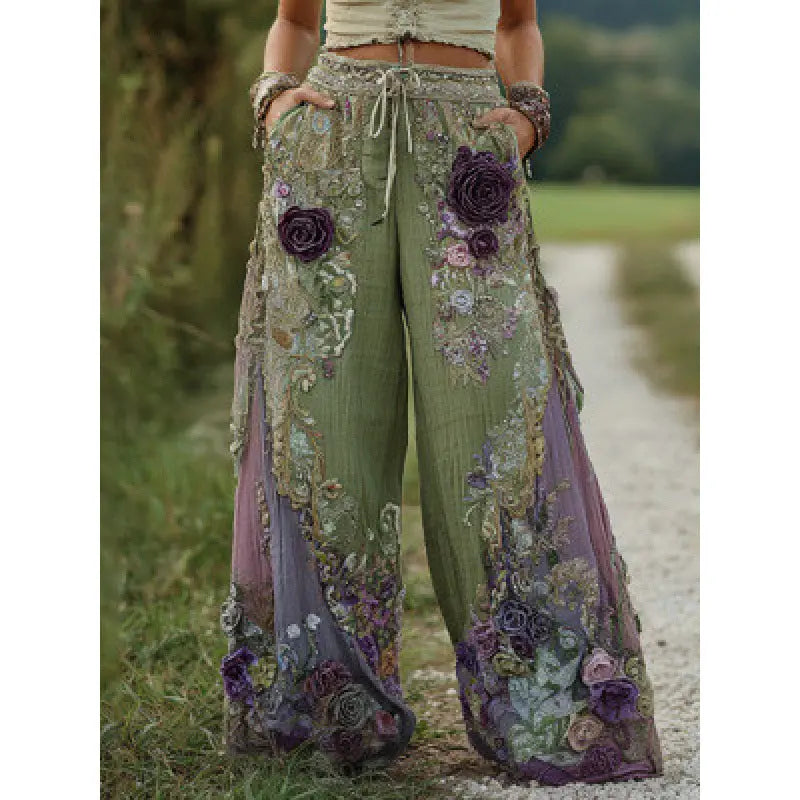 Elegant Straight Trousers Angel Wishes