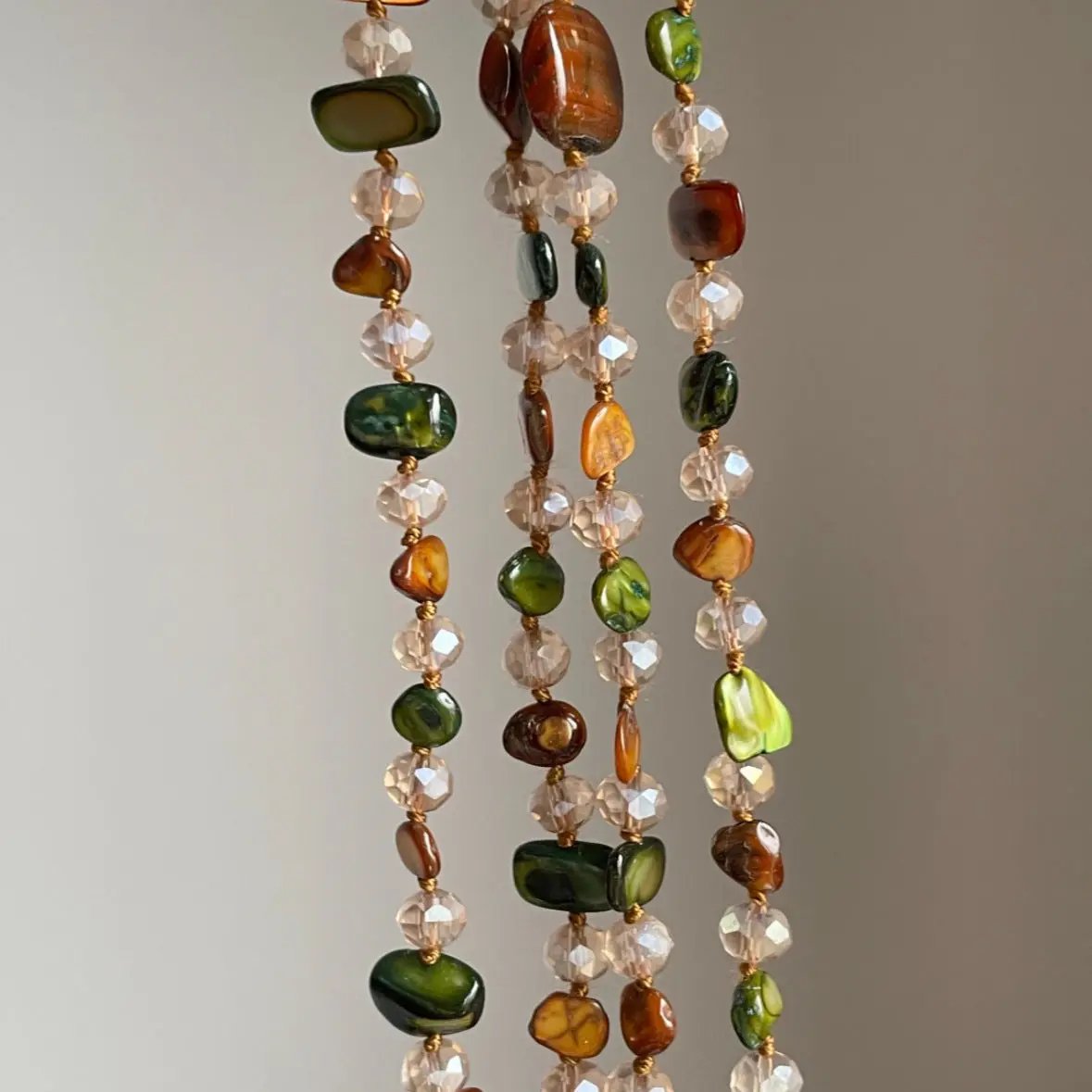 Colourful Shell Beaded Necklace Angel Wishes