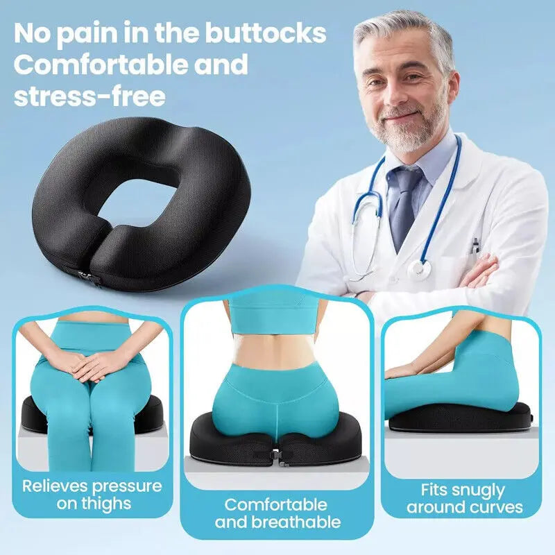 Donut Cushion For Hemorrhoids Coccyx Cushion Tailbone Orthopaedics Pain Relief B Angel Wishes