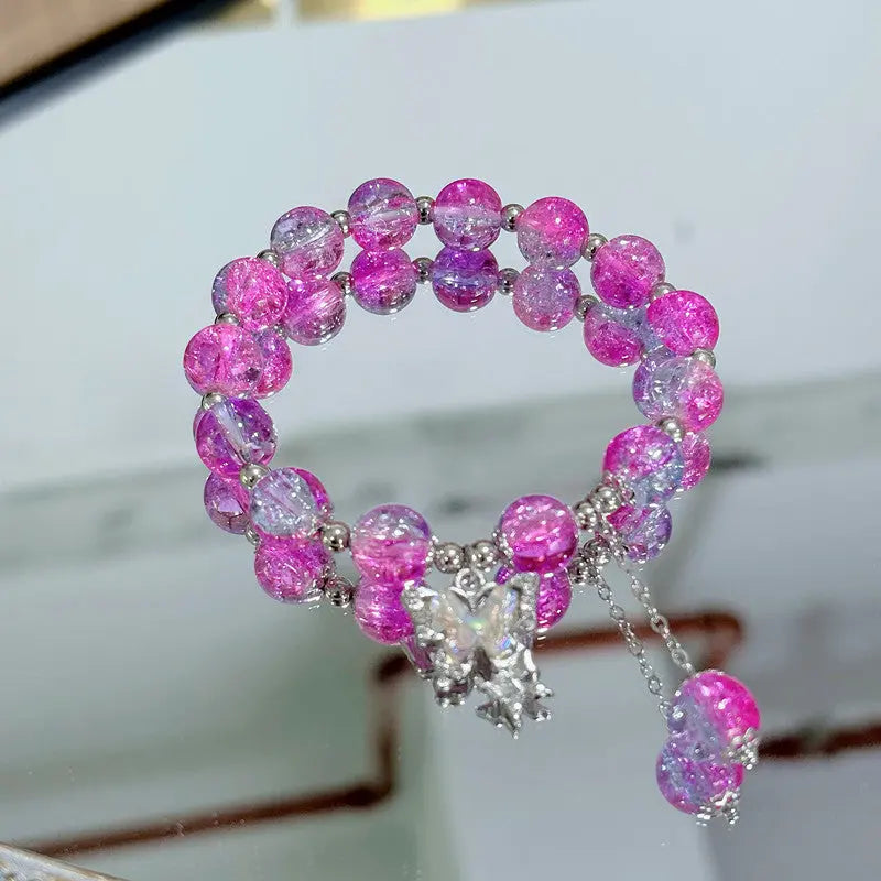Butterfly Beads Bracelet Angel Wishes