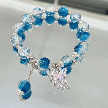 Butterfly Beads Bracelet Angel Wishes