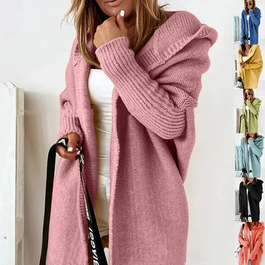 Knitted Hooded Cardigan Angel Wishes