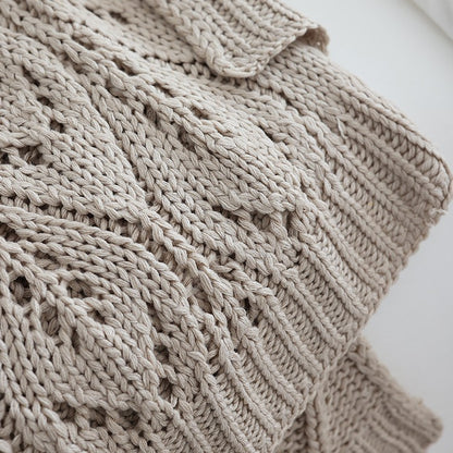 sofa knitted throw Angel Wishes