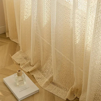 Lace Curtains Angel Wishes