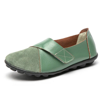 Women Loafers Patchwork Soft Sole Flat Shoes Angel Wishes