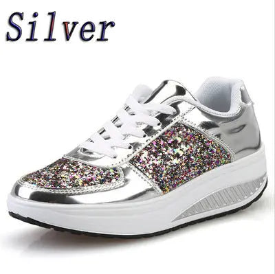 Sequin women's sneakers Angel Wishes