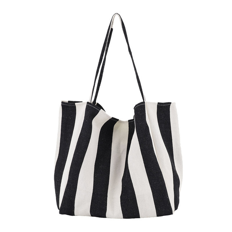 Zebra-Striped Bag Angel Wishes