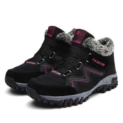 Outdoor Snow Plus Velvet Warm Women's Cotton Shoes Angel Wishes