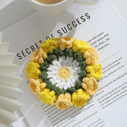 Hand-knitted Coaster Angel Wishes