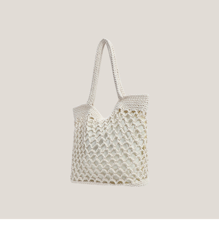 Straw Woven Tote Bag Angel Wishes