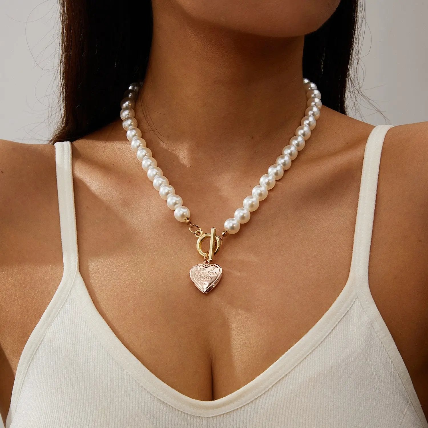 Fashion Black Natural Gravel Hand-knit Necklace Women Angel Wishes