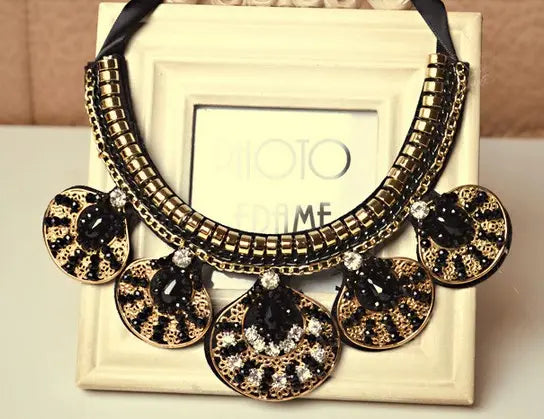 Round Neck Clothes Pendant All Match Fashion Fake Collar Necklace Angel Wishes