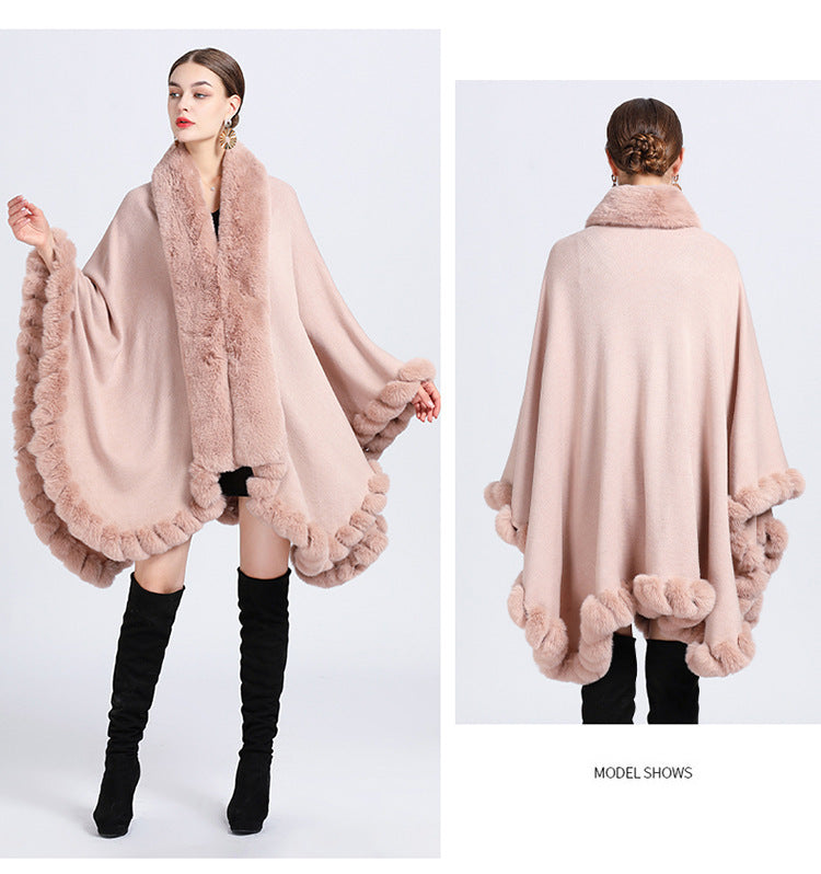 Irregular Oversized Knitted Shawl Cardigan Baggy Coat Angel Wishes