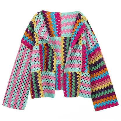 Woven Crochet Cardigan Angel Wishes