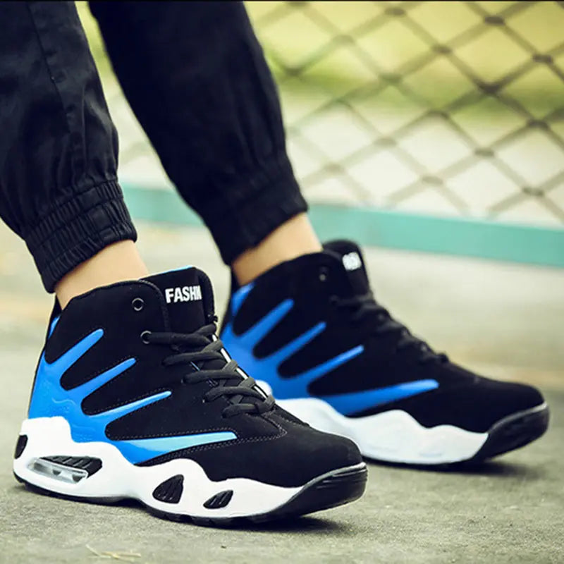 Men Air Cushion Basketball Shoes Wear-resistant Sneakers For Men Hommel Basketball Boots Sneakers Men Angel Wishes