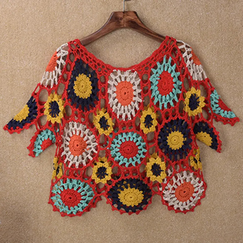 hollow-out beach cover-up Angel Wishes