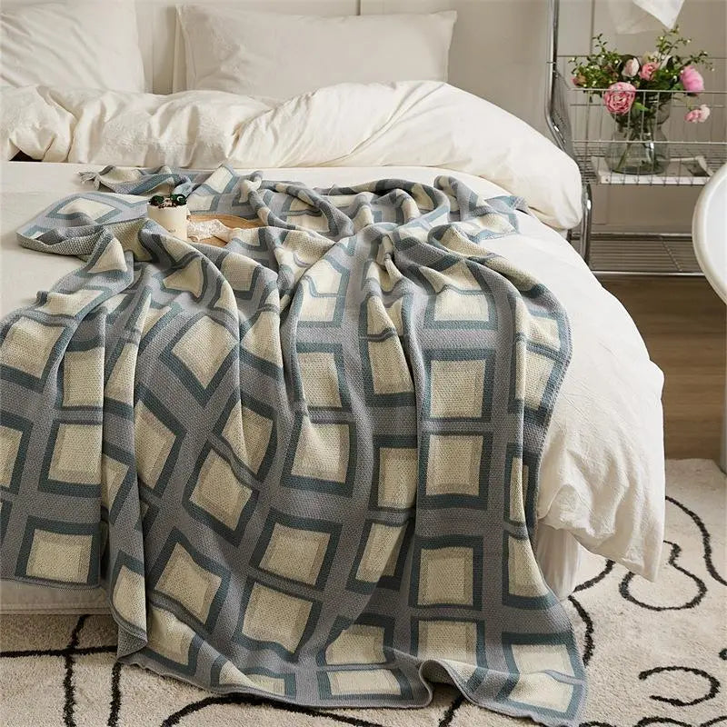 Four Seasons Nordic Cotton Blanket Angel Wishes