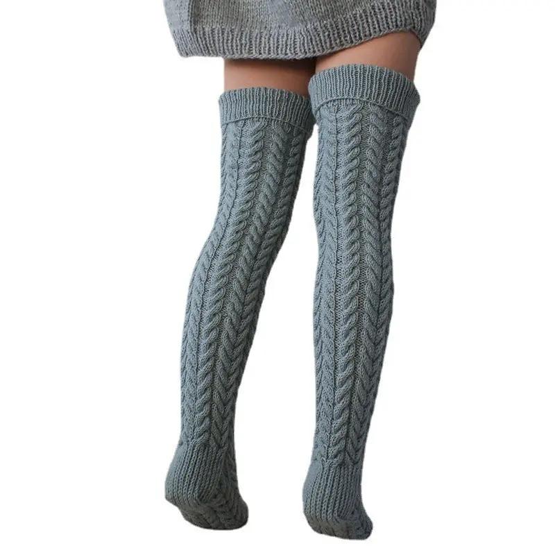 Twist Over The Knee Stockings for Women Angel Wishes