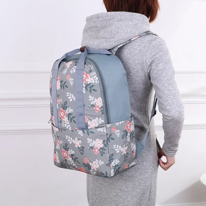 New Korean travel waterproof backpack Angel Wishes