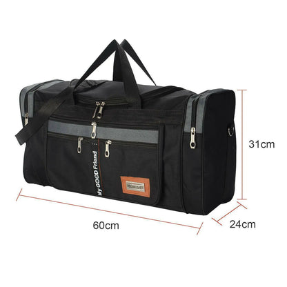 Men Extra Large Big Sports Gym Holdall Bag Travel Work Cabin Barrel Bag Angel Wishes