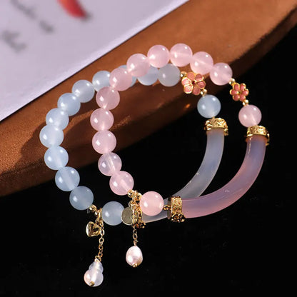 Freshwater Stringed Pearls Bracelet For Women Angel Wishes