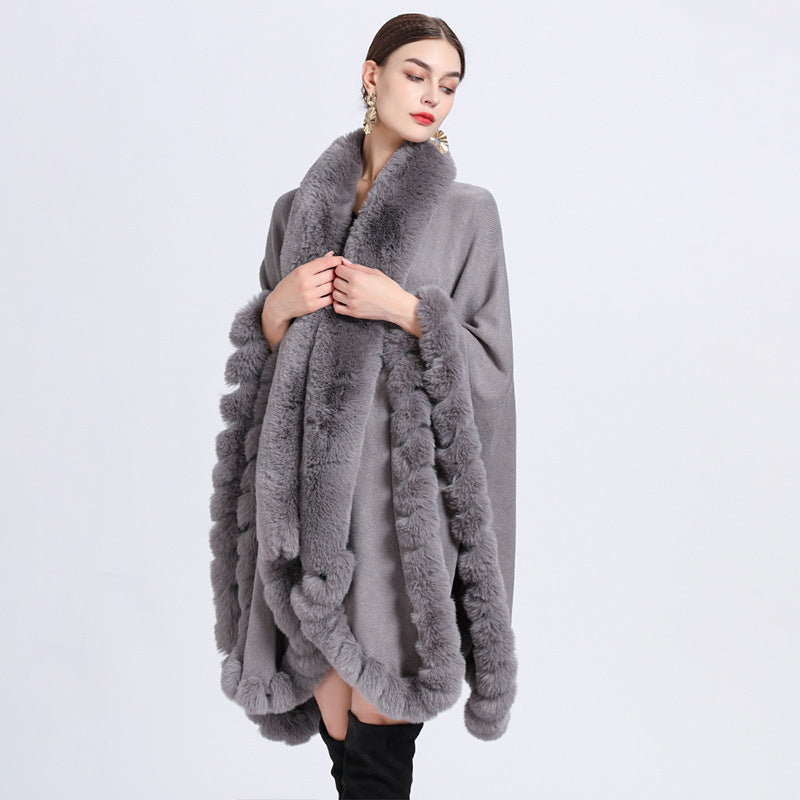 Irregular Oversized Knitted Shawl Cardigan Baggy Coat Angel Wishes