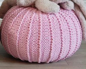 Home Decor Hand Knitted Lazy Sofa Pouf Angel Wishes