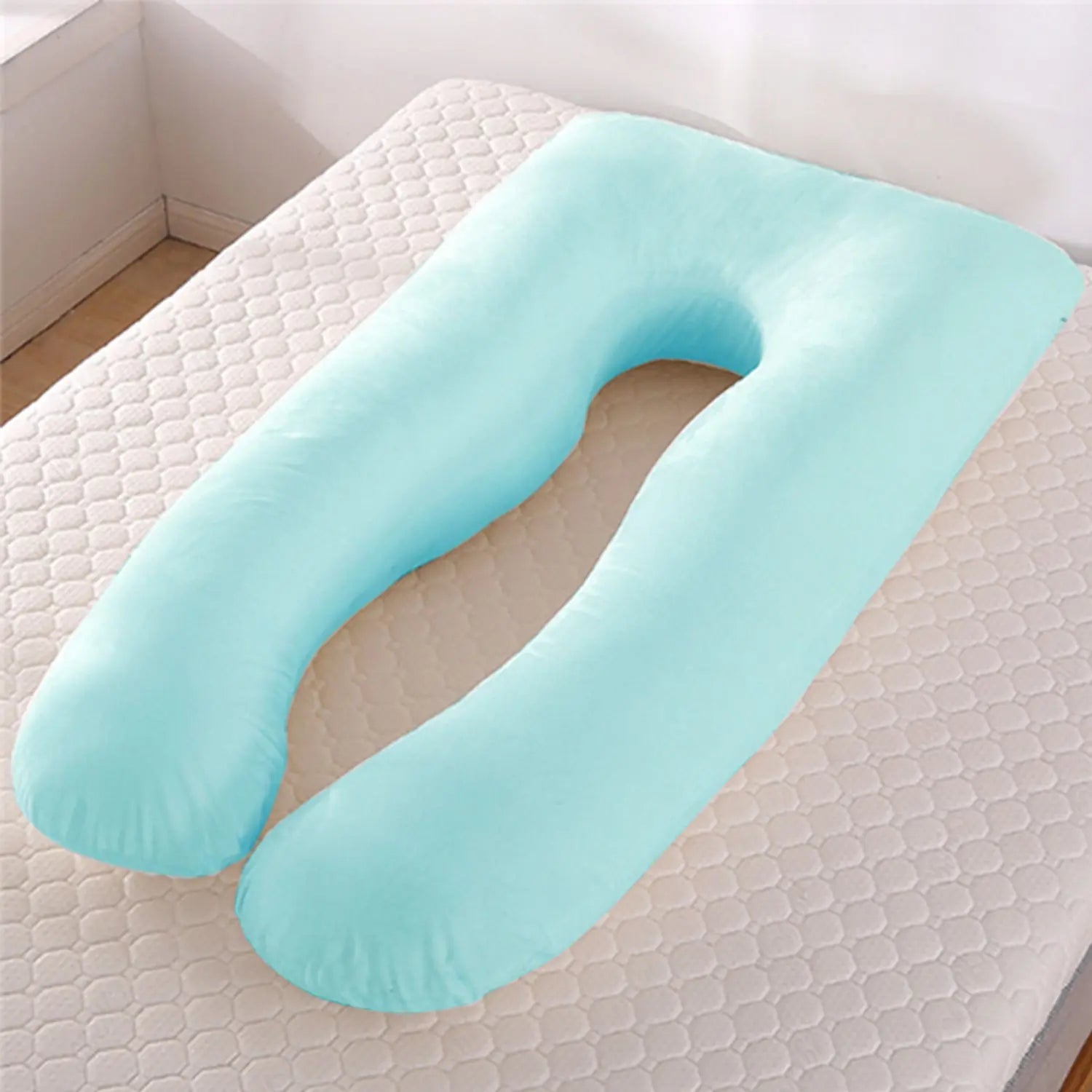 Summer Sleeping Support Pillow For Pregnant Women U Shape Maternity Pillows Pregnancy Ice Silk Angel Wishes