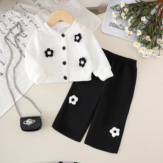 Long Sleeves Top And Trousers Angel Wishes