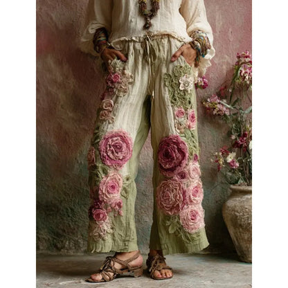 Elegant Straight Trousers Angel Wishes