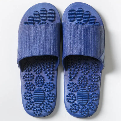 Reflexology Foot Massage Slippers Bath Slippers Tension Relief Acupuncture Feet Massager Household Slipper Foot Health Care Angel Wishes