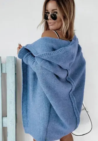 Knitted Hooded Cardigan Angel Wishes