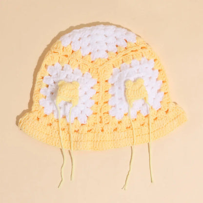 Hand-woven Fisherman Hat Autumn And Winter Angel Wishes