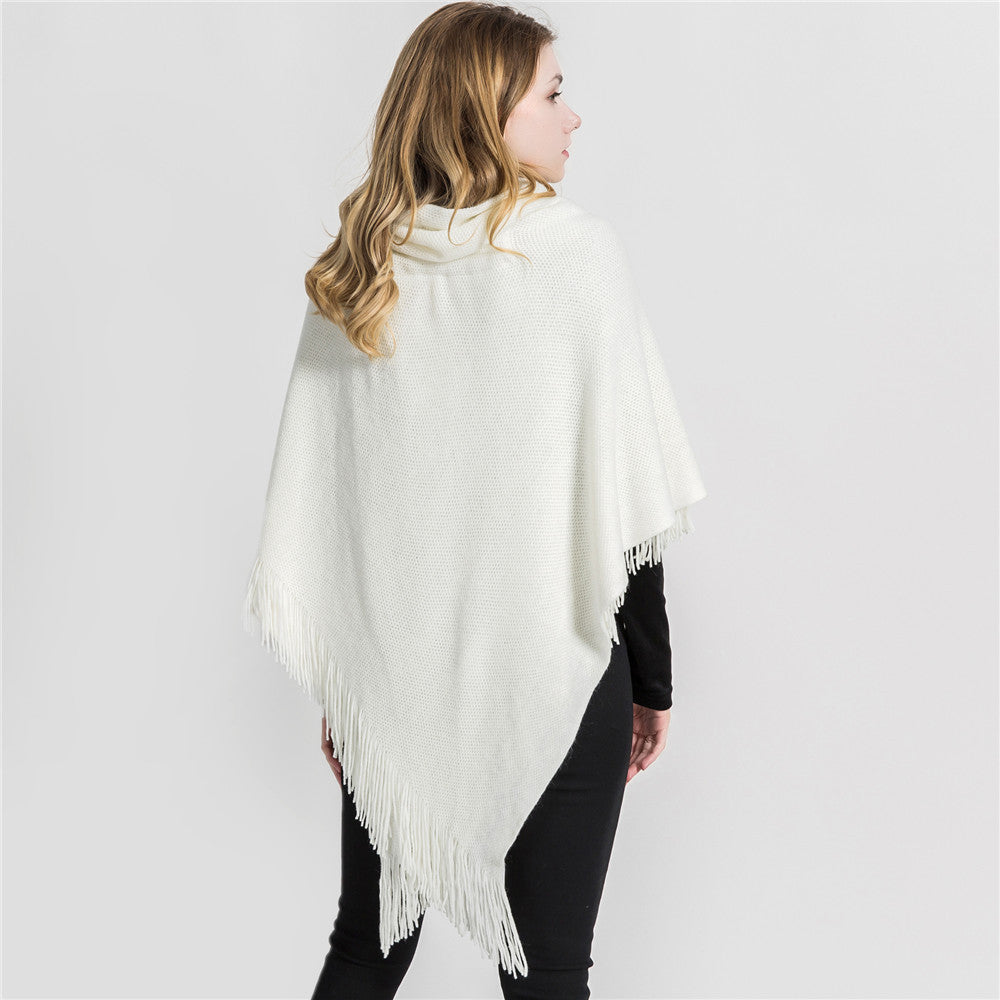 Loose Knitted Kimono Poncho Shawl Cardigan Angel Wishes