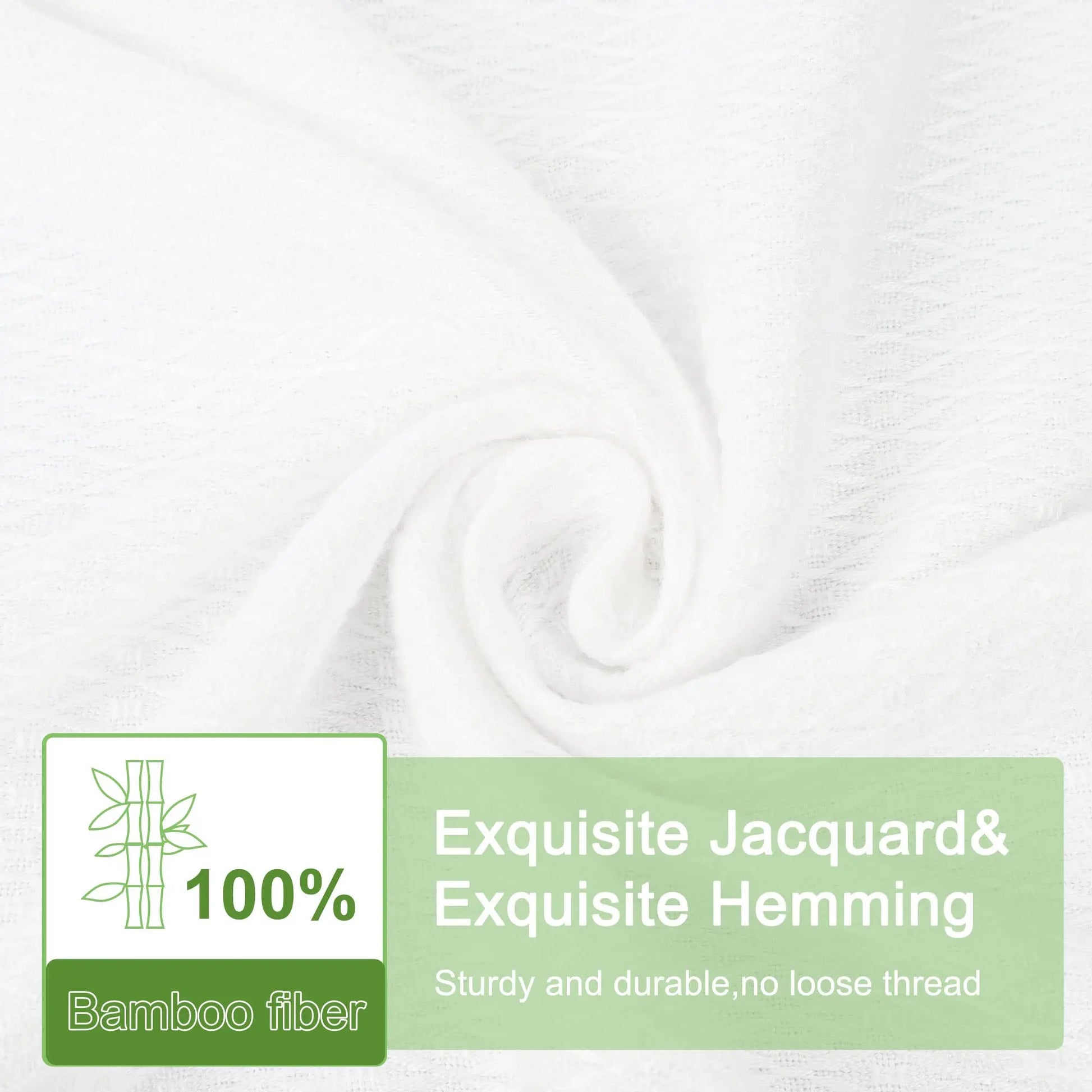 PiccoCasa Cooling Bamboo Blanket All Seasons Breathable for Hot Sleepers, Soft and Lightweight for Bed, Sofa Thin Blanket Summer Keep Cool Light Gray Single 150x200cm Angel Wishes