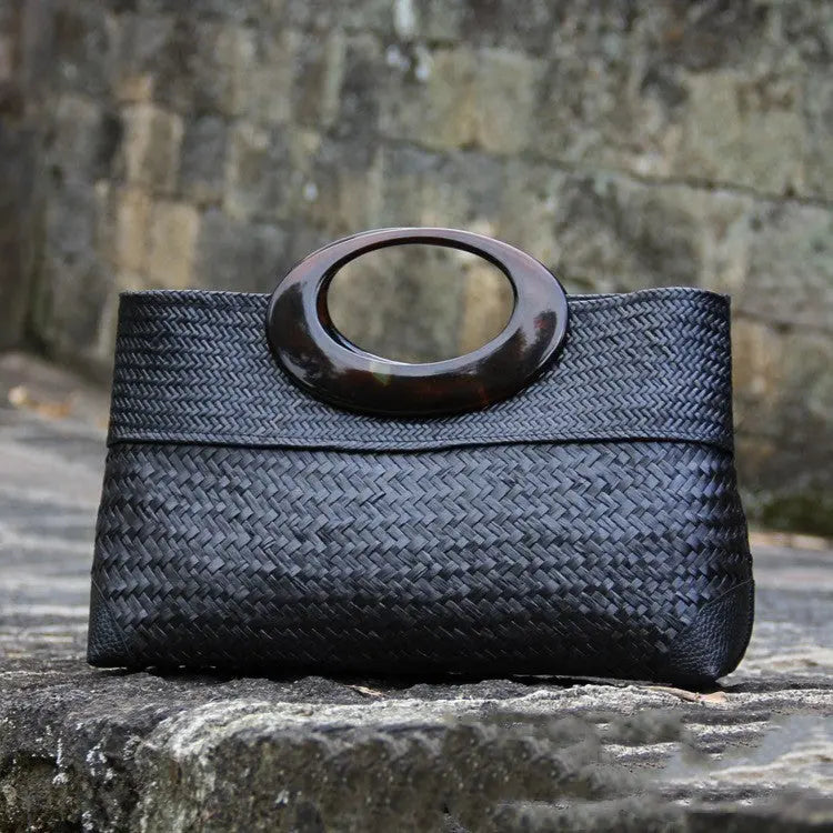 Handmade Rattan Handbag - Angel Wishes