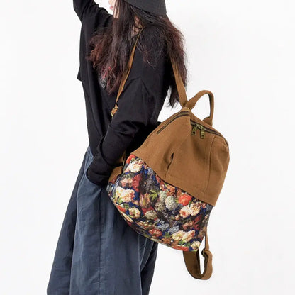 Fashionable cotton canvas bag Angel Wishes