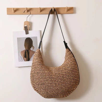 Fashionable Straw Bag Angel Wishes