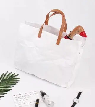 Stylish and eco-friendly paper handbags and checked bags Angel Wishes